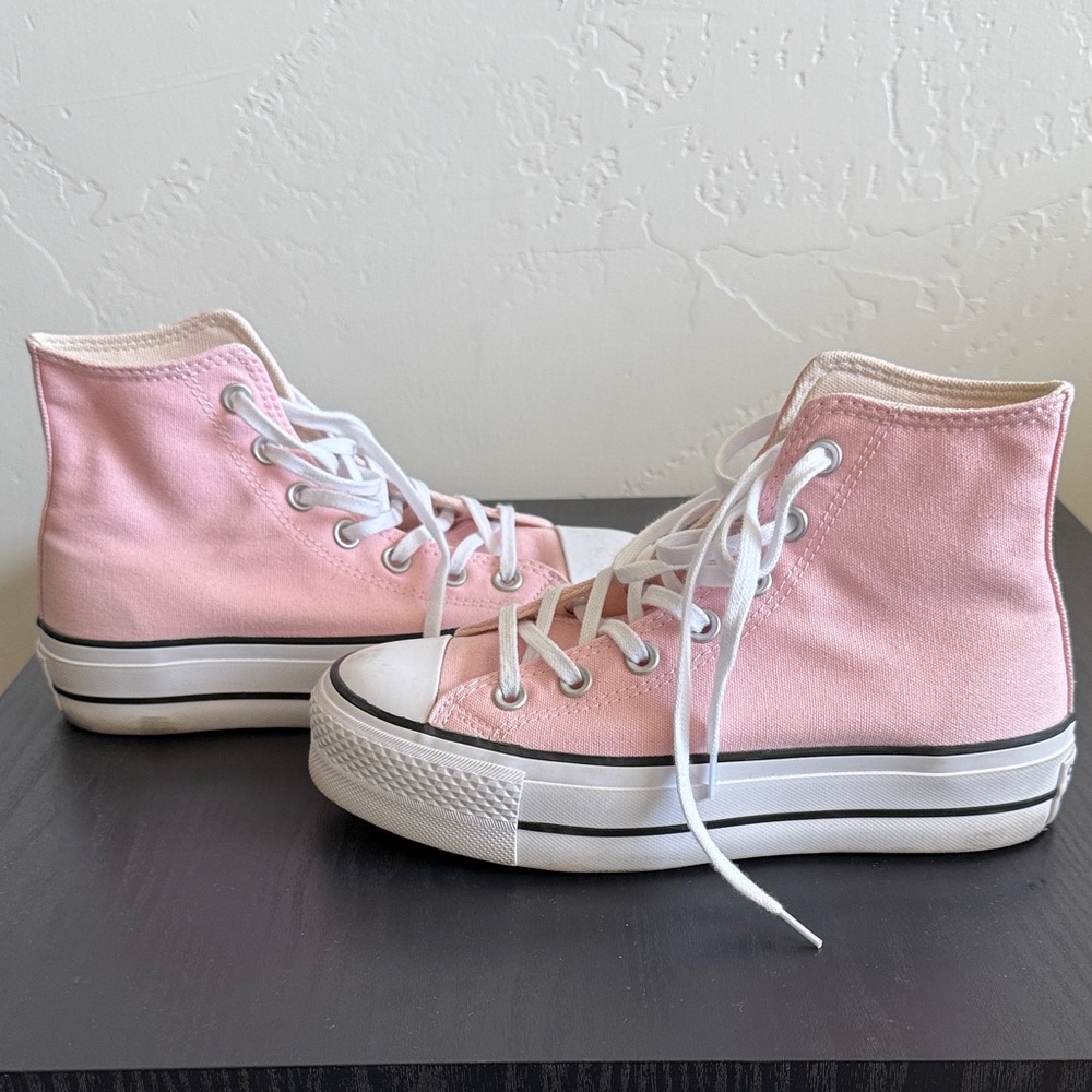 Converse Chuck Taylor All Star High Top Sneakers - Pink - Picture 3 of 4